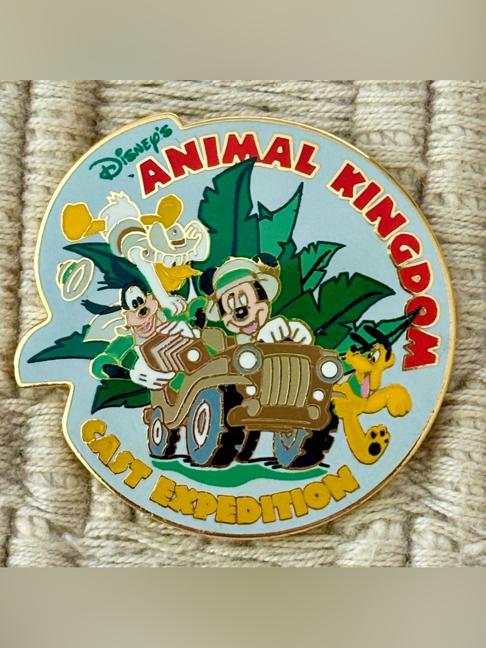 DISNEY Late 1990s-Early 2000s *Rare* Animal Kingdom Cast Expedition Pin